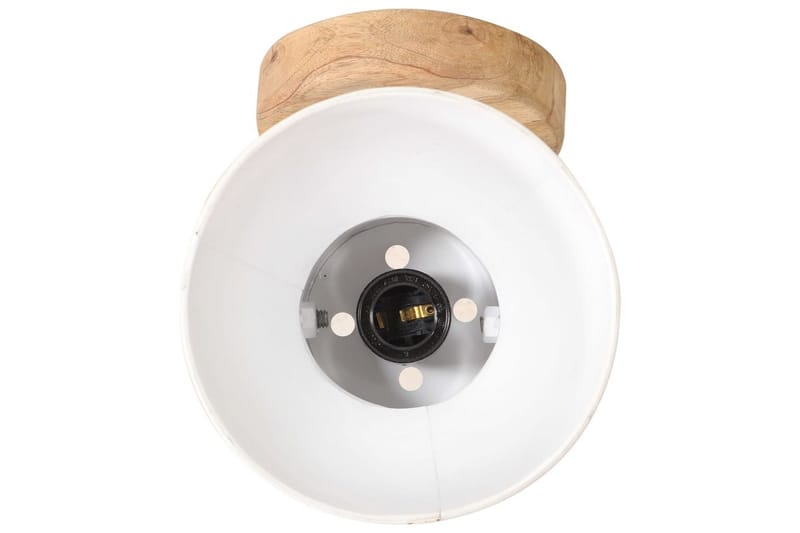 Industrielle Væg-/Loftlamper 2 Stk. 20X25 cm E27 Hvid - Hvid - Belysning - Lamper & indendørsbelysning - Væglampe