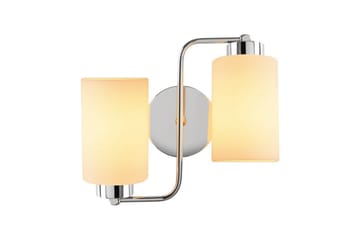 Væglampe Jaska To Sølv - Sølv - Belysning - Lamper & indendørsbelysning - Gulvlampe & standerlampe - Toarmet gulvlampe