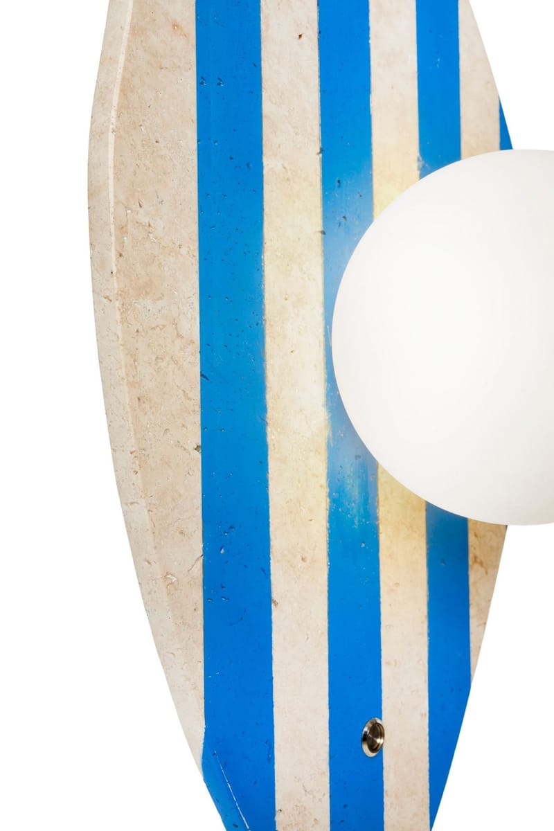 Javoren væglampe 10 cm - Beige, Hvid, Blå - Belysning - Lamper & indendørsbelysning - Væglampe