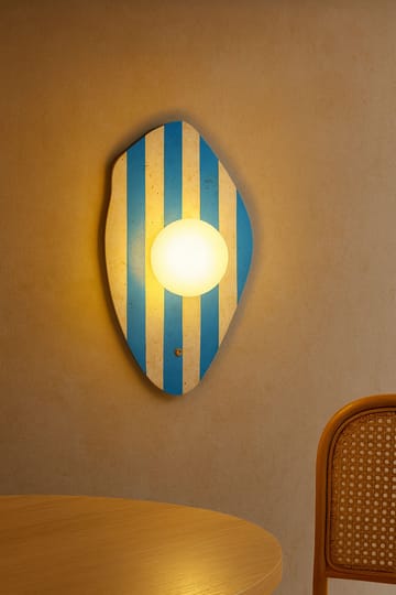 Javoren væglampe 10 cm - Beige, Hvid, Blå - Belysning - Lamper & indendørsbelysning - Væglampe