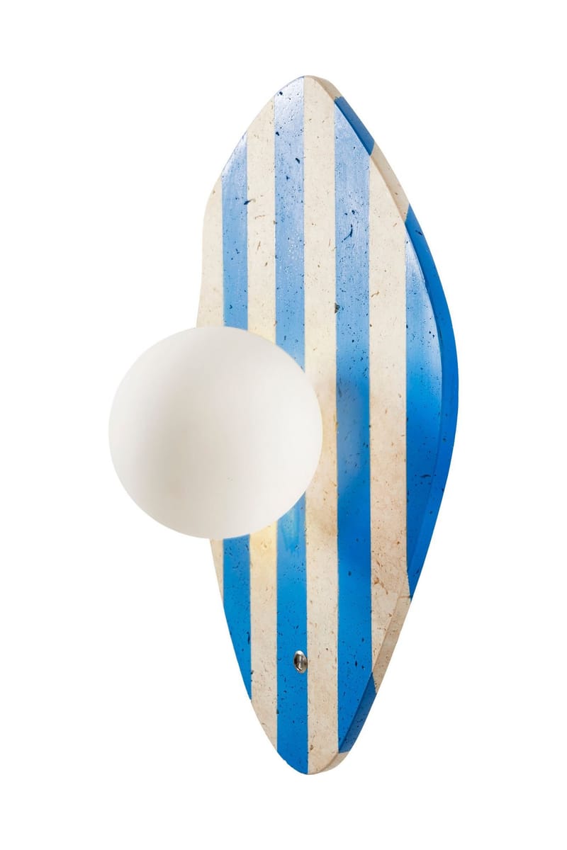 Javoren væglampe 10 cm - Beige, Hvid, Blå - Belysning - Lamper & indendørsbelysning - Væglampe