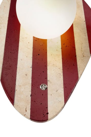 Javoren væglampe 10 cm - Beige, Hvid, Rød - Belysning - Lamper & indendørsbelysning - Væglampe