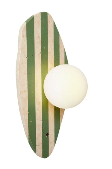 Javoren væglampe 10 cm - Beige Hvid Grøn - Belysning - Lamper & indendørsbelysning - Væglampe