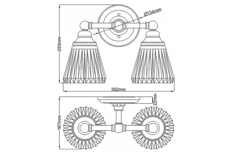 Keynes Quintiesse Væglampe - Belysning - Lamper & indendørsbelysning - Væglampe