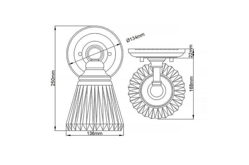 Keynes Quintiesse Væglampe - Belysning - Lamper & indendørsbelysning - Væglampe
