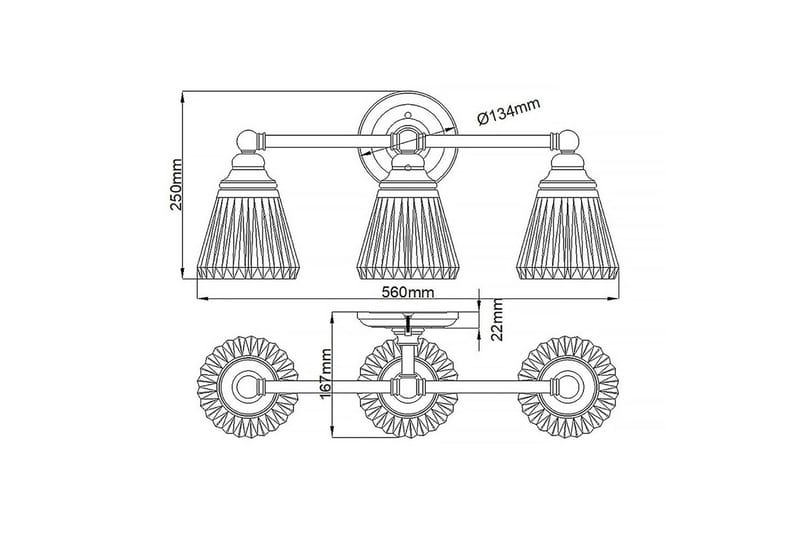 Keynes Quintiesse Væglampe - Belysning - Lamper & indendørsbelysning - Væglampe