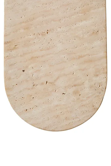 Kummer væglampe 10 cm oval - Beige og Hvid - Belysning - Lamper & indendørsbelysning - Væglampe