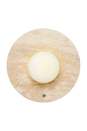 Kummer væglampe 12 cm rund - Beige - Belysning - Lamper & indendørsbelysning - Væglampe