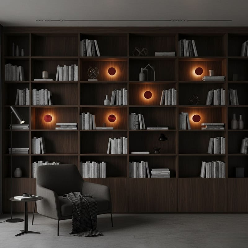 Loomba væglampe 12 cm rund - Rød - Belysning - Lamper & indendørsbelysning - Væglampe