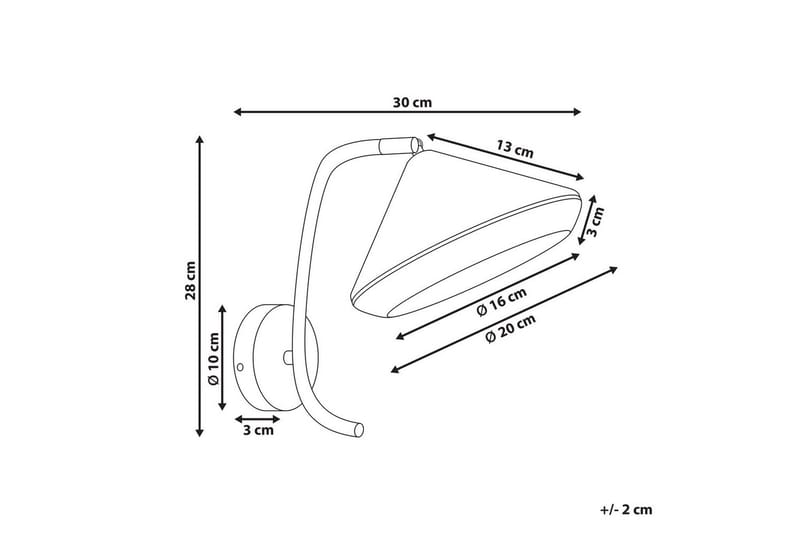 Methana Væglampe G9 - Sort/Messing - Belysning - Lamper & indendørsbelysning - Væglampe