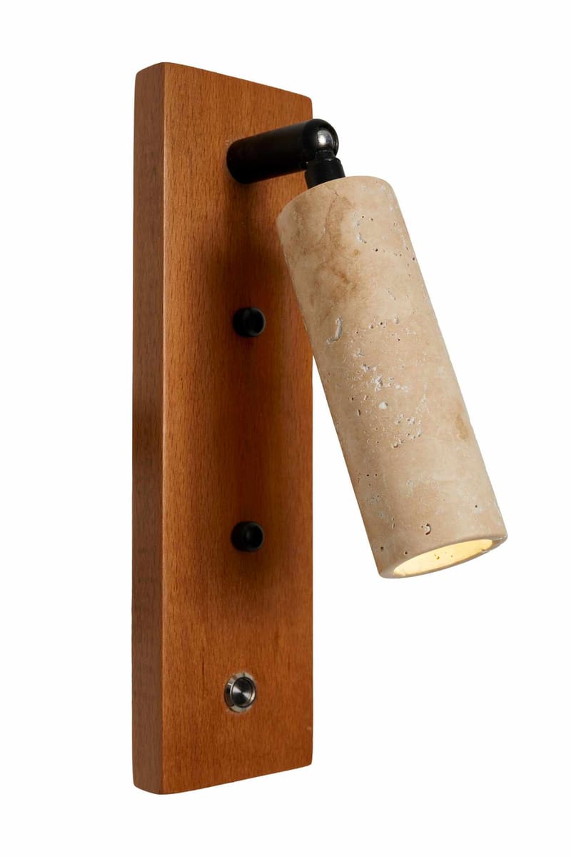 Orvyn væglampe 13 cm - Beige Eg - Belysning - Lamper & indendørsbelysning - Væglampe