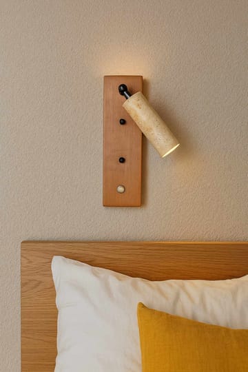 Orvyn væglampe 13 cm - Beige Eg - Belysning - Lamper & indendørsbelysning - Væglampe