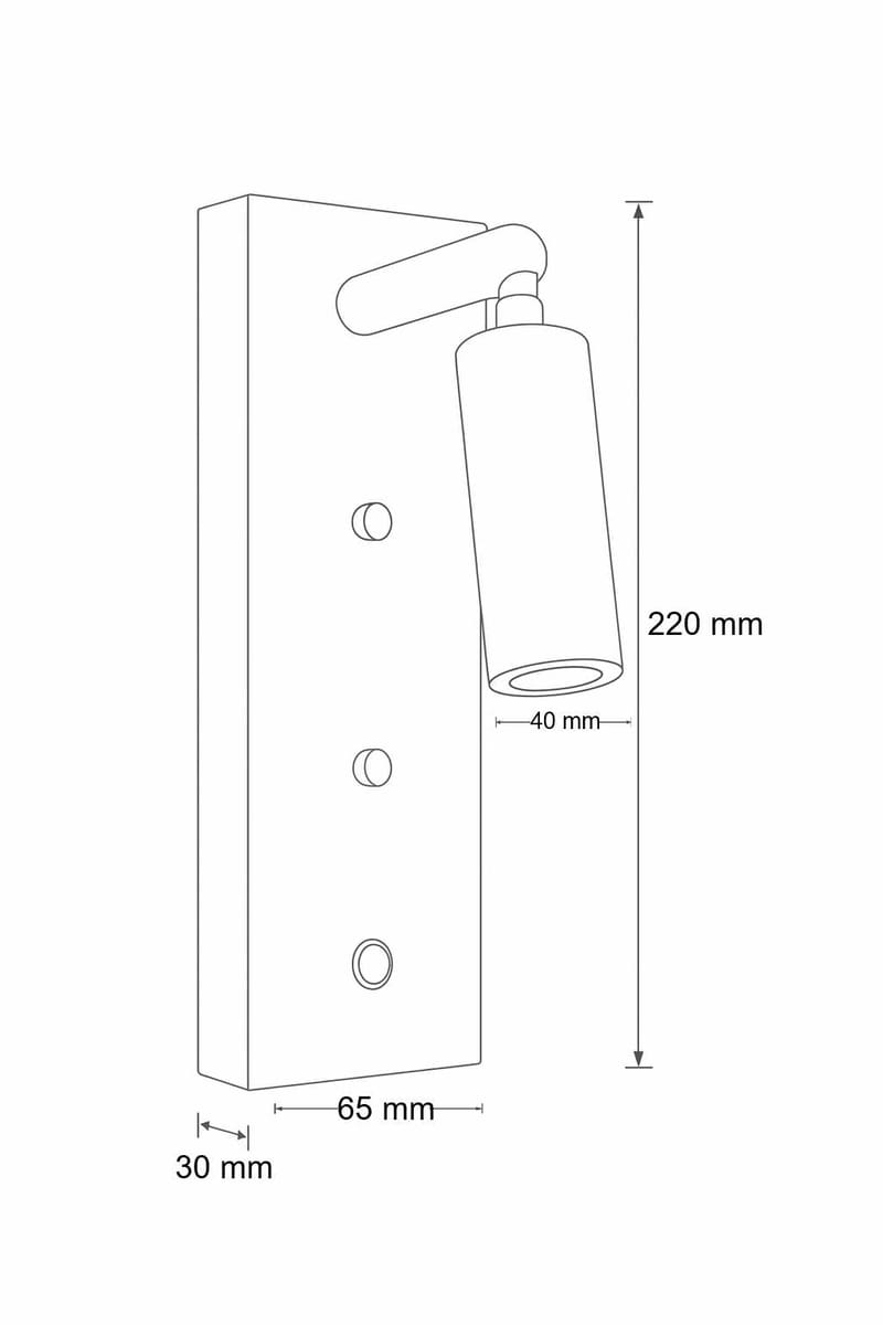 Orvyn væglampe 13 cm - Beige Eg - Belysning - Lamper & indendørsbelysning - Væglampe