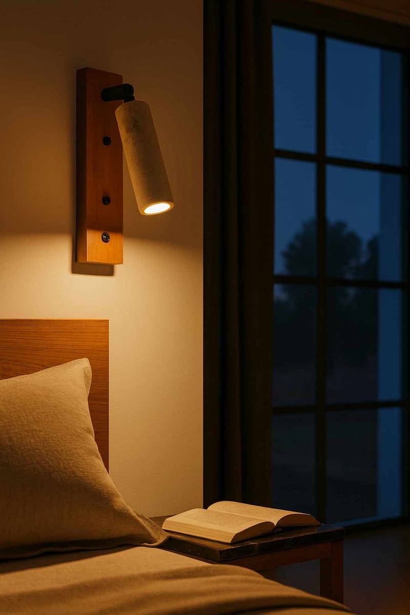 Orvyn væglampe 13 cm - Beige Eg - Belysning - Lamper & indendørsbelysning - Væglampe