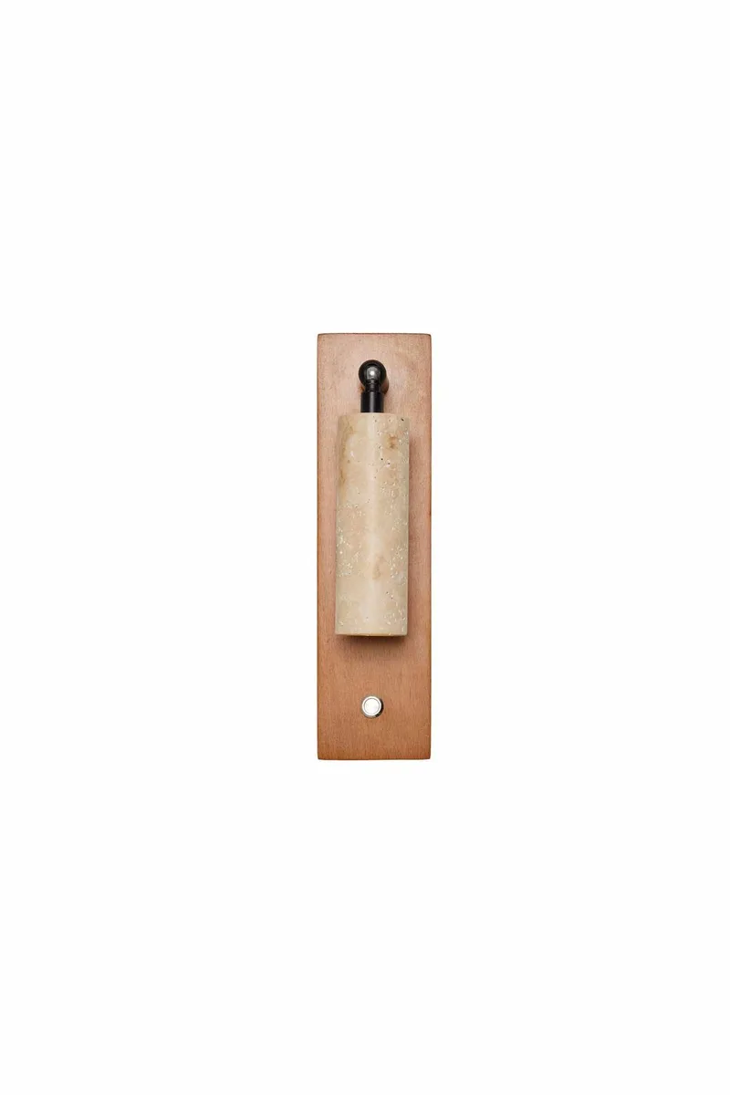 Orvyn væglampe 13 cm, Beige Eg