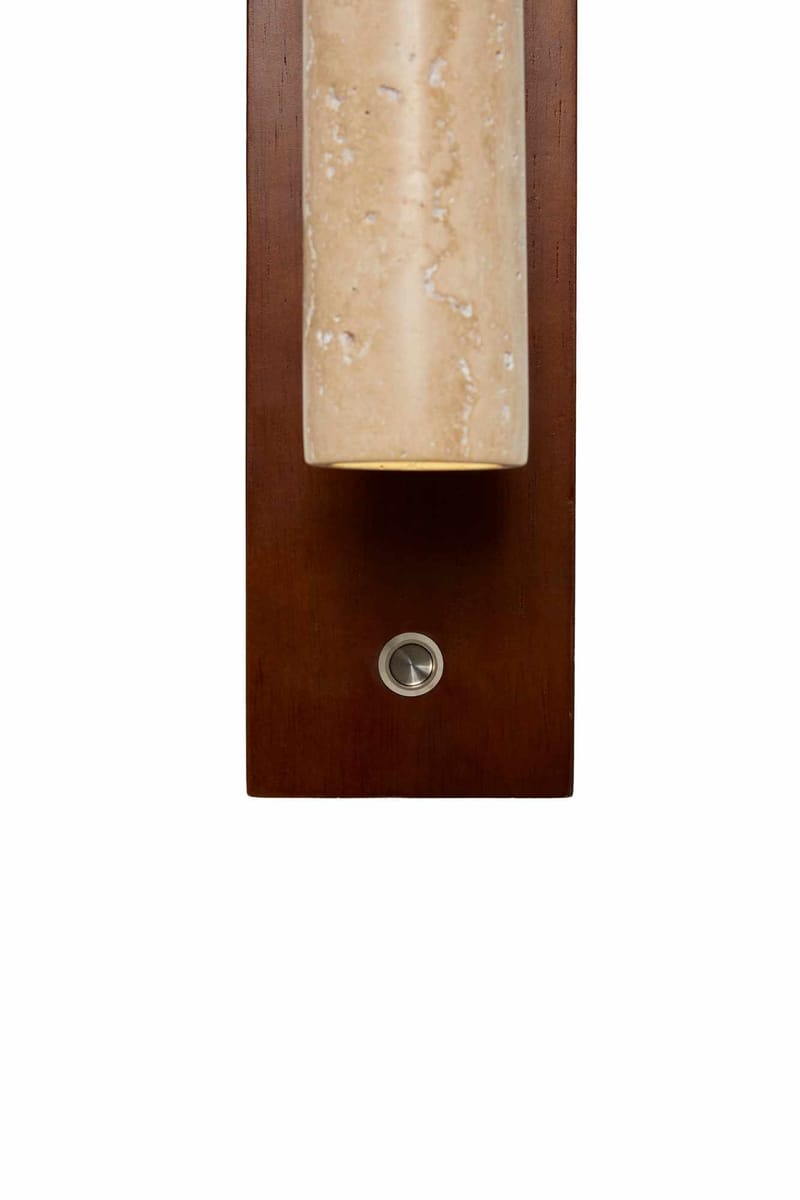 Orvyn væglampe 13 cm - Beige Valnød - Belysning - Lamper & indendørsbelysning - Væglampe