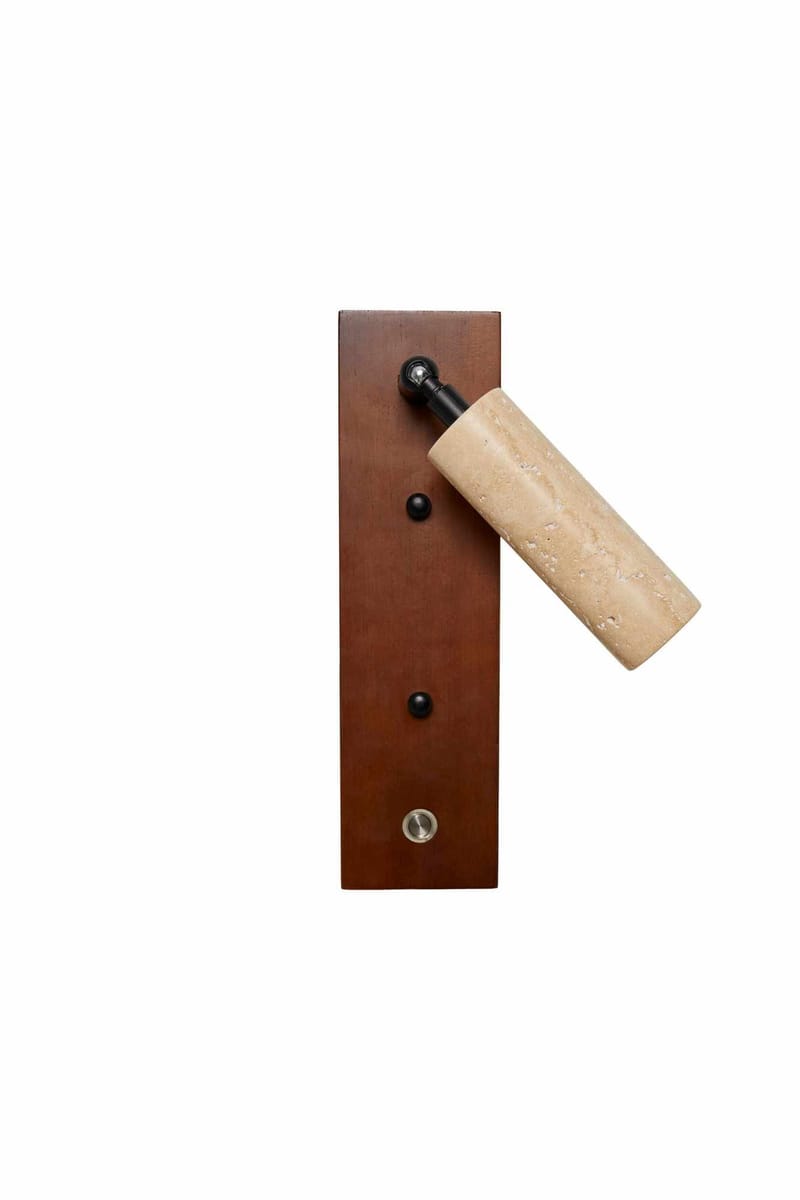 Orvyn væglampe 13 cm - Beige Valnød - Belysning - Lamper & indendørsbelysning - Væglampe