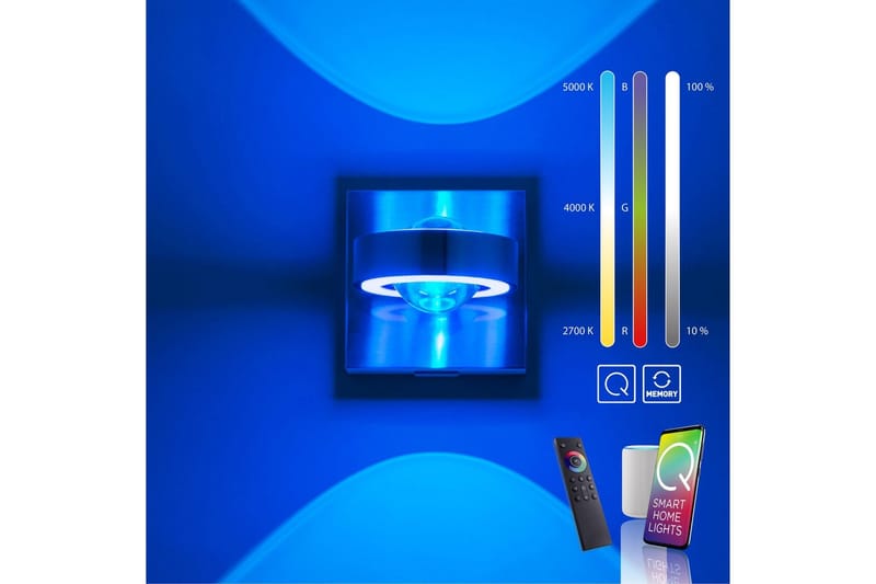 Q-Mia Paul Neuhaus Væglampe - Belysning - Lamper & indendørsbelysning - Væglampe - Vægarmatur