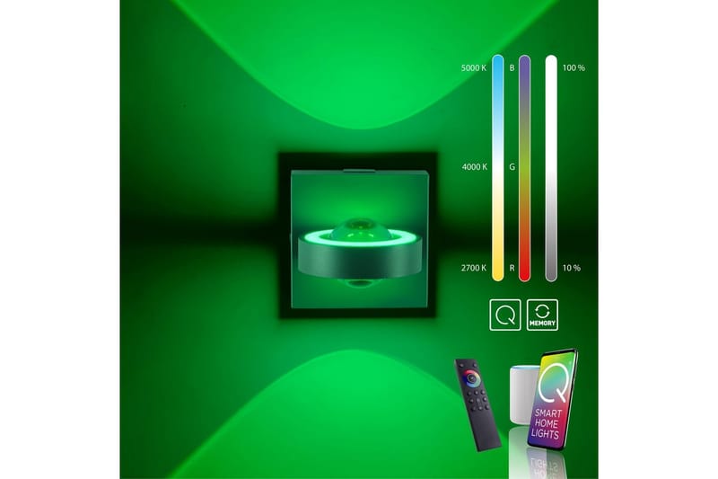 Q-Mia Paul Neuhaus Væglampe - Belysning - Lamper & indendørsbelysning - Væglampe - Vægarmatur