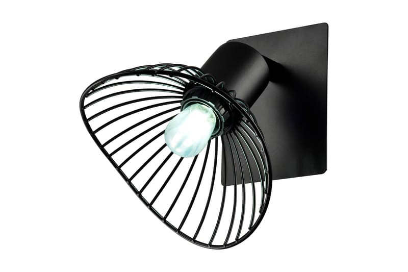Sintex Væglampe Dimmer LED Lille - Sort - Sengelampe væg - Soveværelse lampe - Væglampe - Vægarmatur