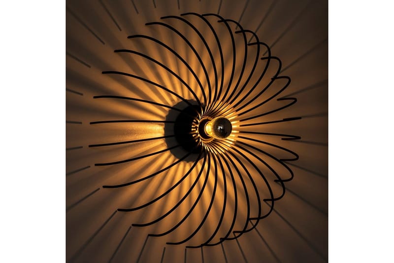 Væglampe Subbersta Sort - Diameter: 16 cm - Belysning - Lamper & indendørsbelysning - Soveværelse lampe