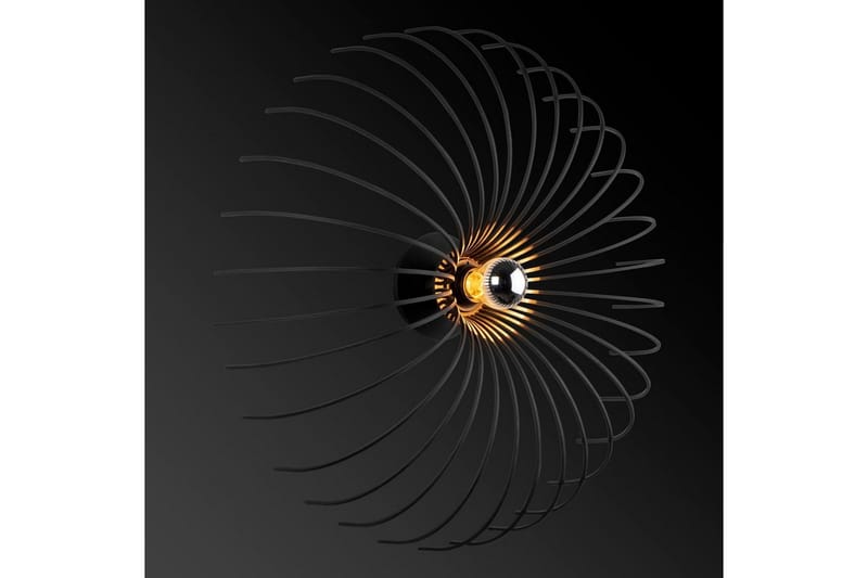 Væglampe Subbersta Sort - Diameter: 16 cm - Belysning - Lamper & indendørsbelysning - Soveværelse lampe