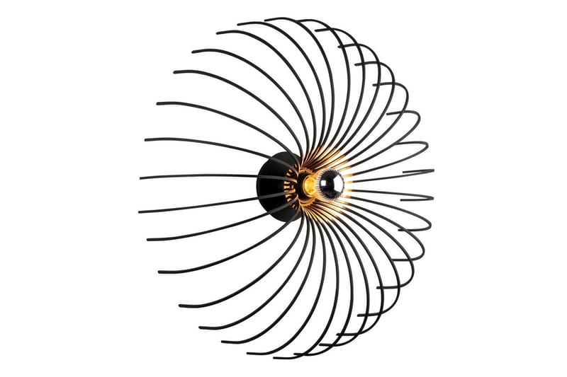 Væglampe Subbersta Sort - Diameter: 16 cm - Belysning - Lamper & indendørsbelysning - Soveværelse lampe
