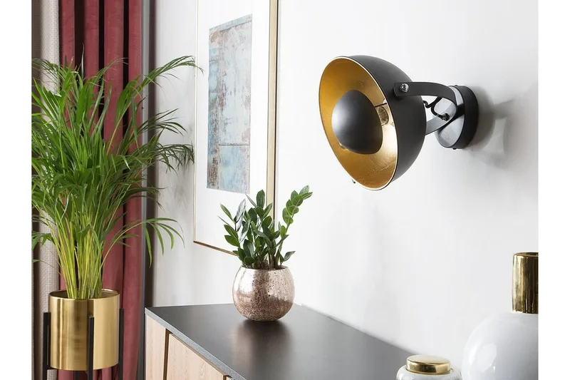 Thames Ii Væglampe 26 cm - Sort - Belysning - Lamper & indendørsbelysning - Væglampe