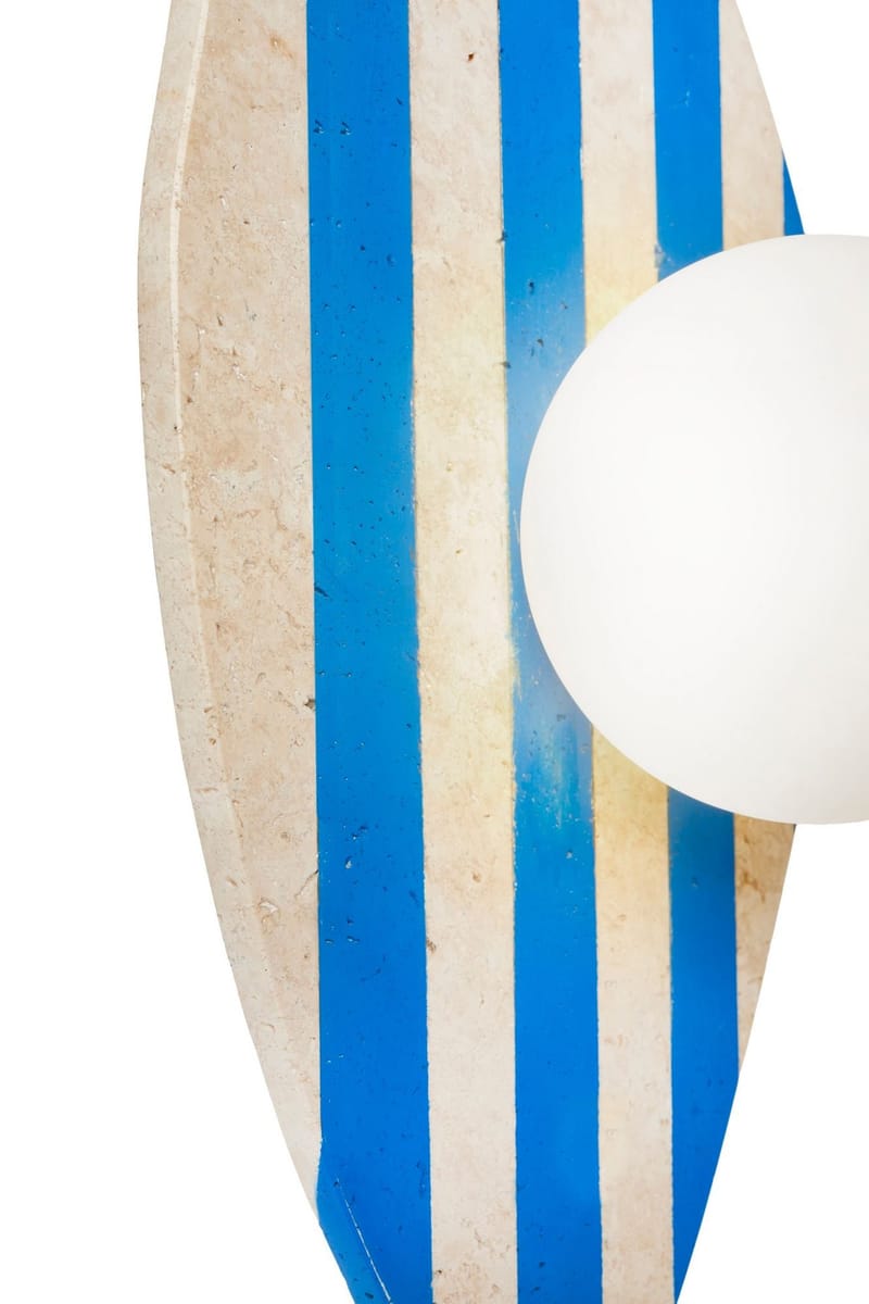 Thyrosel væglampe 10 cm - Beige, Hvid, Blå - Belysning - Lamper & indendørsbelysning - Væglampe