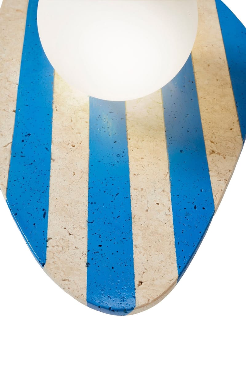 Thyrosel væglampe 10 cm - Beige, Hvid, Blå - Belysning - Lamper & indendørsbelysning - Væglampe