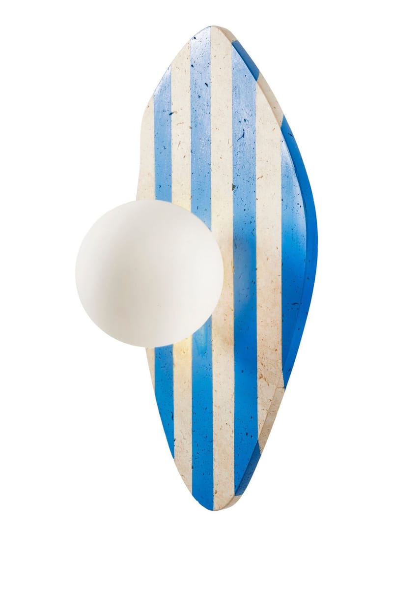 Thyrosel væglampe 10 cm - Beige, Hvid, Blå - Belysning - Lamper & indendørsbelysning - Væglampe