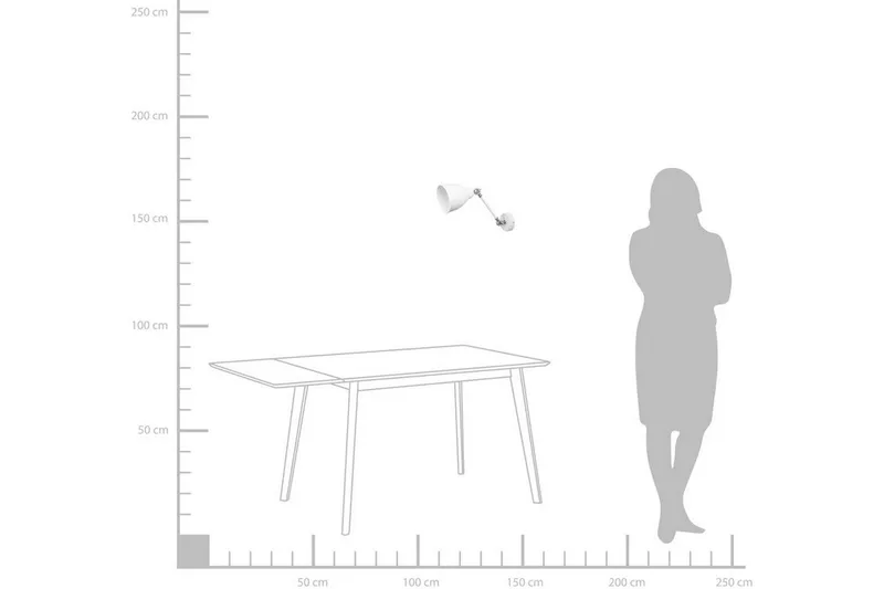 Tillatoba Væglampe M 2stk - Hvid - Belysning - Lamper & indendørsbelysning - Væglampe - Vægarmatur