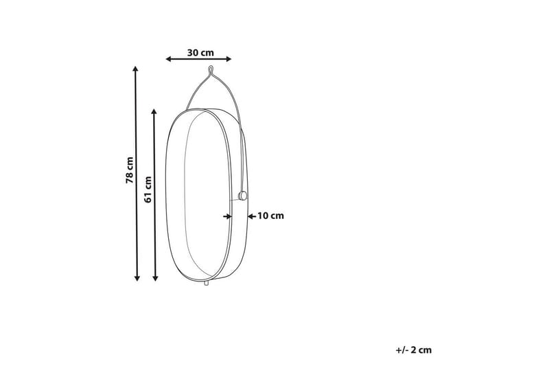Tireno Væglampe 73 cm E27 - Lyst træ - Belysning - Lamper & indendørsbelysning - Væglampe