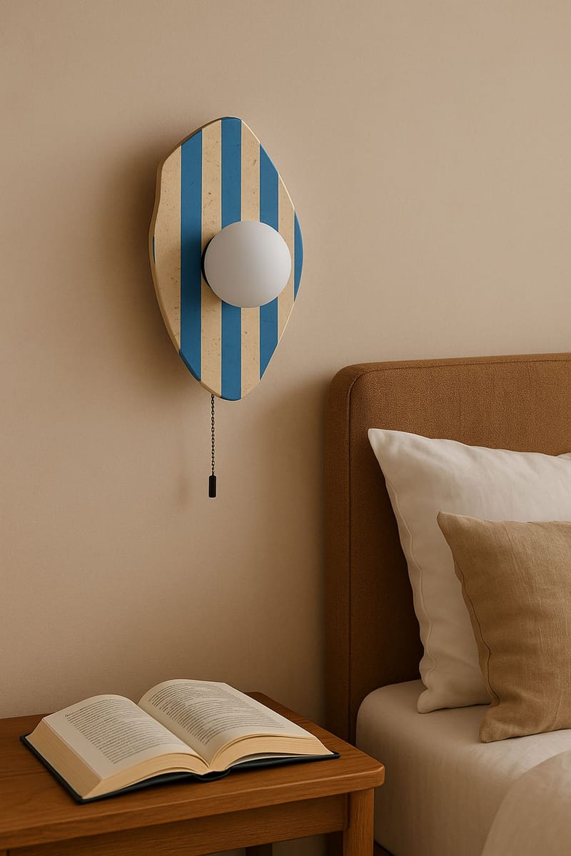 Torlic væglampe 10 cm - Beige, Hvid, Blå - Belysning - Lamper & indendørsbelysning - Væglampe