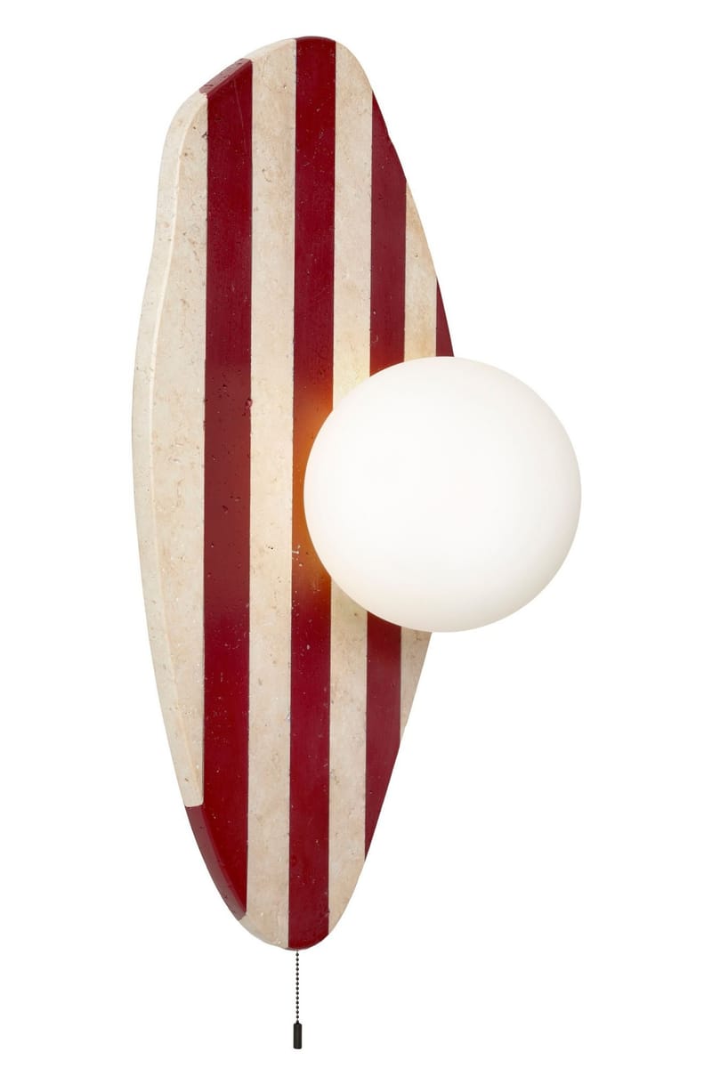 Torlic væglampe 10 cm - Beige, Hvid, Rød - Belysning - Lamper & indendørsbelysning - Væglampe