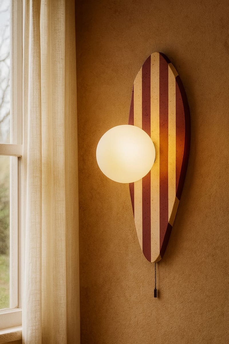 Torlic væglampe 10 cm - Beige, Hvid, Rød - Belysning - Lamper & indendørsbelysning - Væglampe