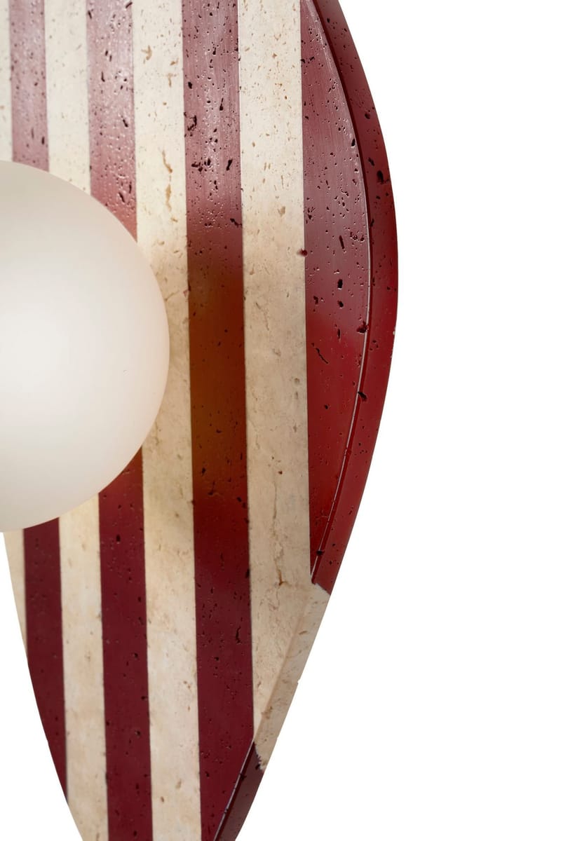 Torlic væglampe 10 cm - Beige, Hvid, Rød - Belysning - Lamper & indendørsbelysning - Væglampe
