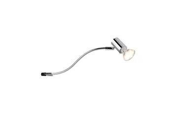 Trio Lighting Giada H2O væglampe 1L GU10 krom - Belysning - Lamper & indendørsbelysning - Væglampe