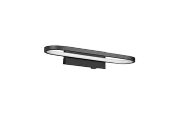 Trio Lighting Gianni H2O LED væglampe 40 cm matsort - Belysning - Lamper & indendørsbelysning - Væglampe