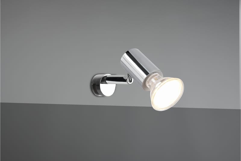Trio Lighting Lorenzo H2O væglampe 1L GU10 krom - Belysning - Lamper & indendørsbelysning - Væglampe