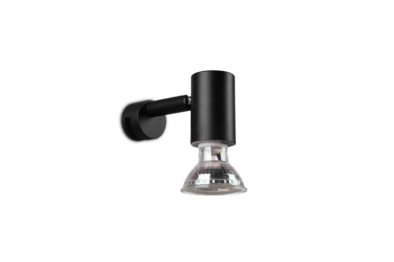 Trio Lighting Lorenzo H2O væglampe 1L GU10 matsort - Belysning - Lamper & indendørsbelysning - Væglampe