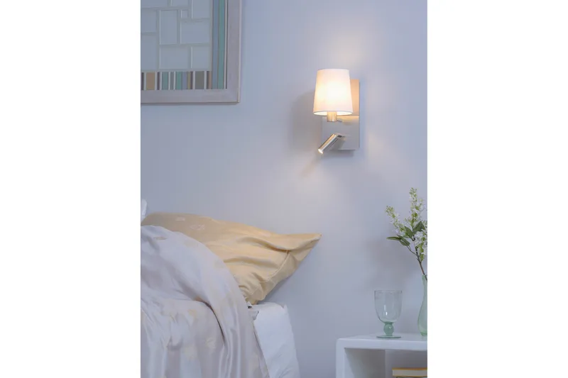 Trio Marriot Væglampe - Hvid - Belysning - Lamper & indendørsbelysning - Væglampe - Vægarmatur