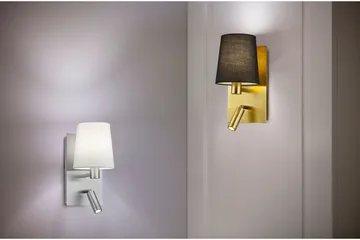 Trio Marriot Væglampe - Hvid - Belysning - Lamper & indendørsbelysning - Væglampe - Vægarmatur