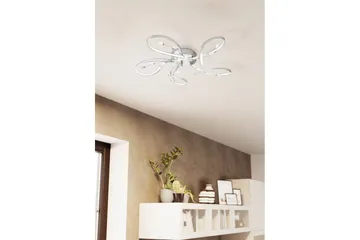 Væg-/Loftlampe Eglo Vallemare - Hvid/Krom - Belysning - Lamper & indendørsbelysning - Væglampe