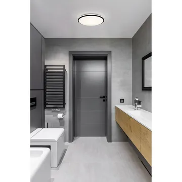 Væg-/Loftlampe Pinetto - Hvid, Sort - Belysning - Lamper & indendørsbelysning - Væglampe