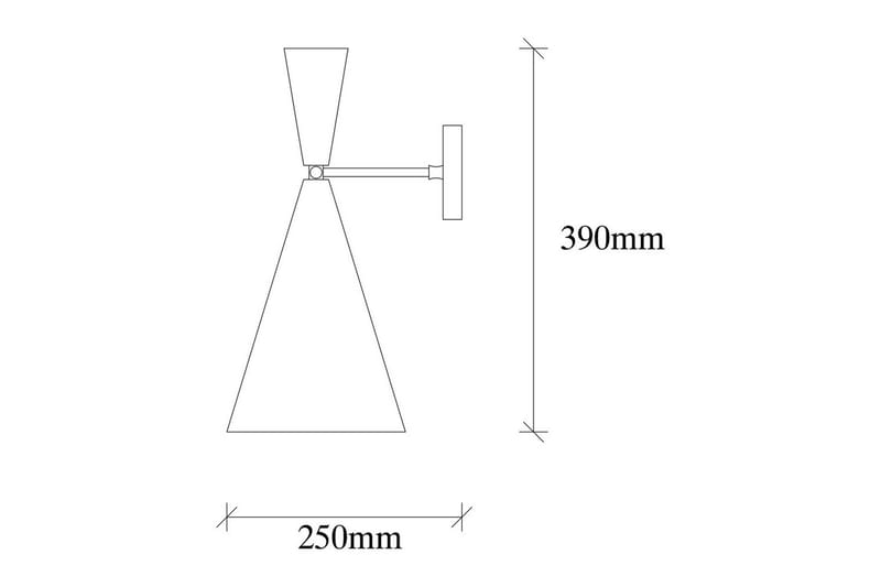 Væglampe Adrimtri Rany - Guld - Belysning - Lamper & indendørsbelysning - Væglampe