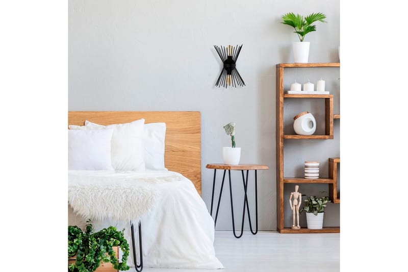 Væglampe Afroz Sort - Sort - Belysning - Lamper & indendørsbelysning - Væglampe