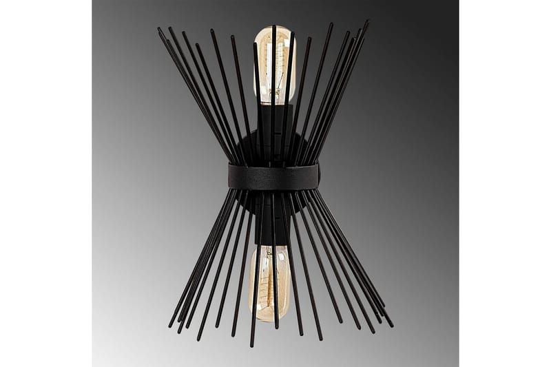 Væglampe Afroz Sort - Sort - Belysning - Lamper & indendørsbelysning - Væglampe