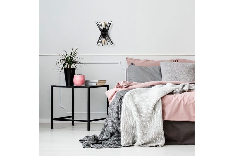 Væglampe Afroz Sort - Sort - Belysning - Lamper & indendørsbelysning - Væglampe