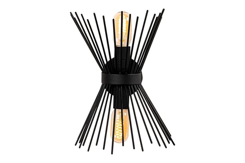 Væglampe Afroz Sort, Sort